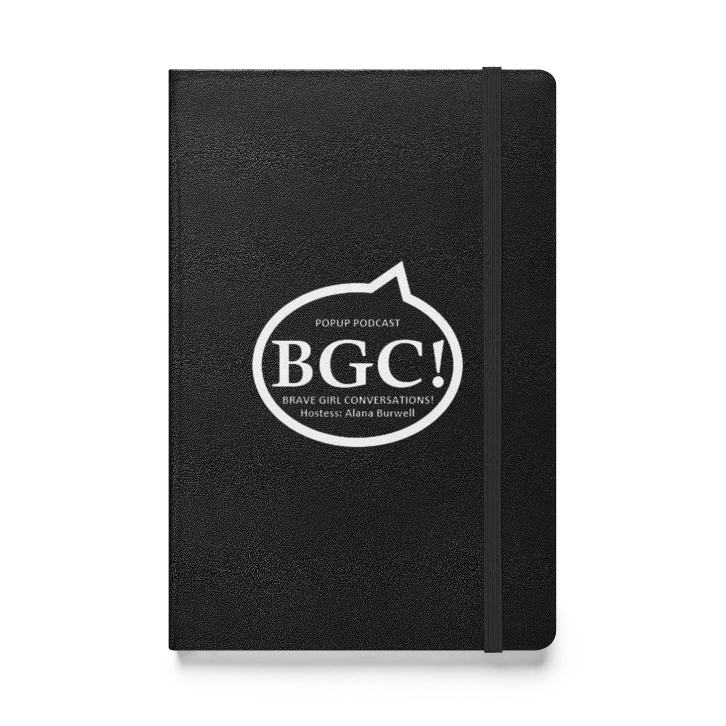 Hardcover bound notebook