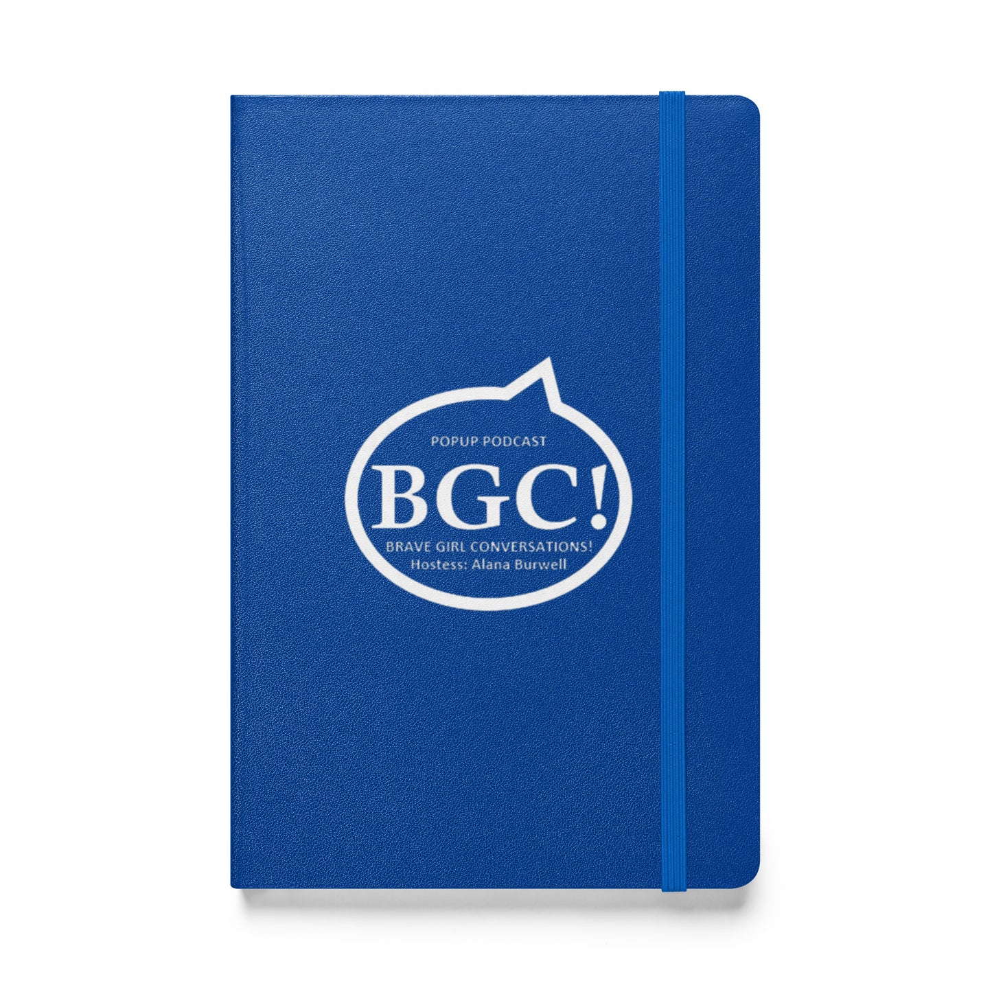 Hardcover bound notebook