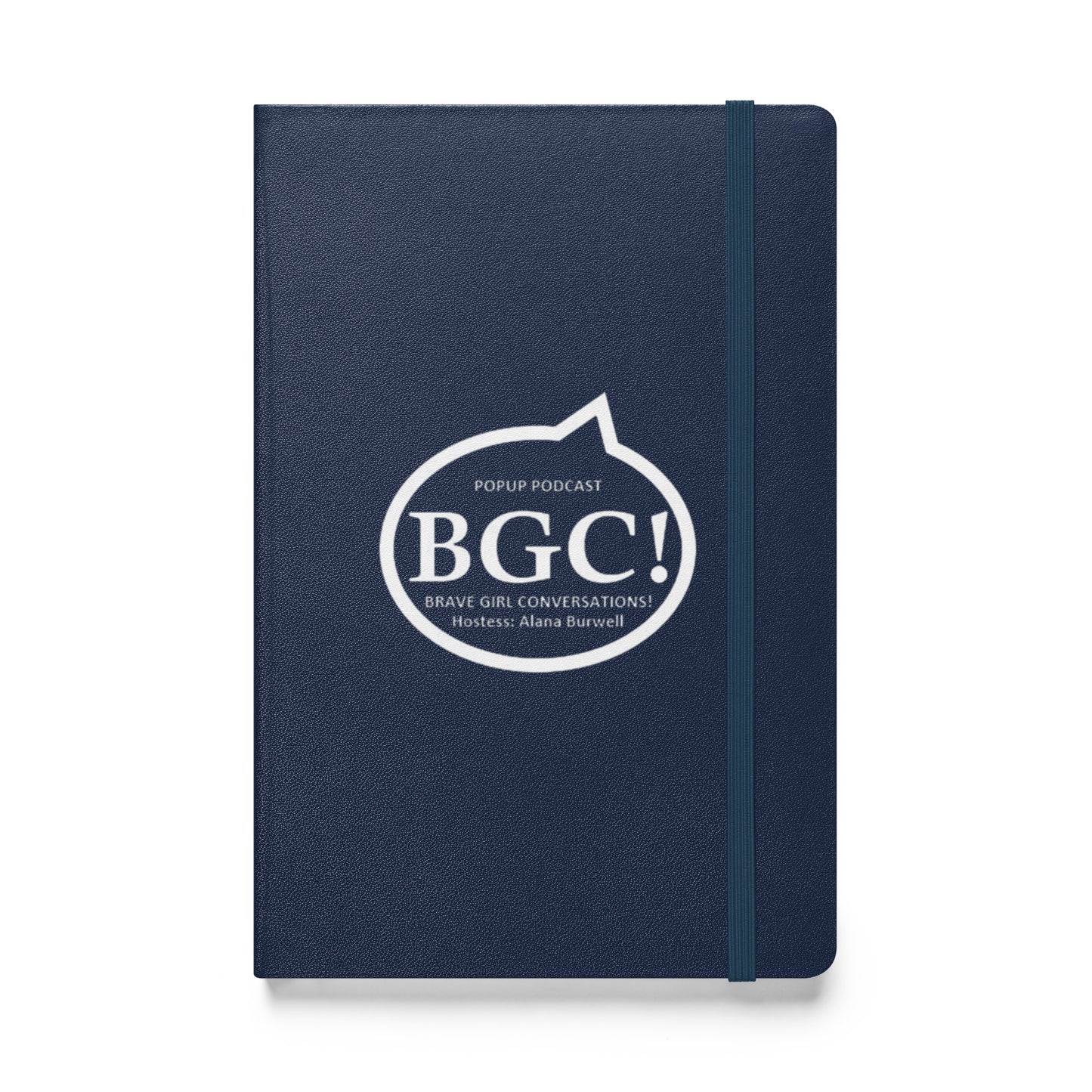 Hardcover bound notebook