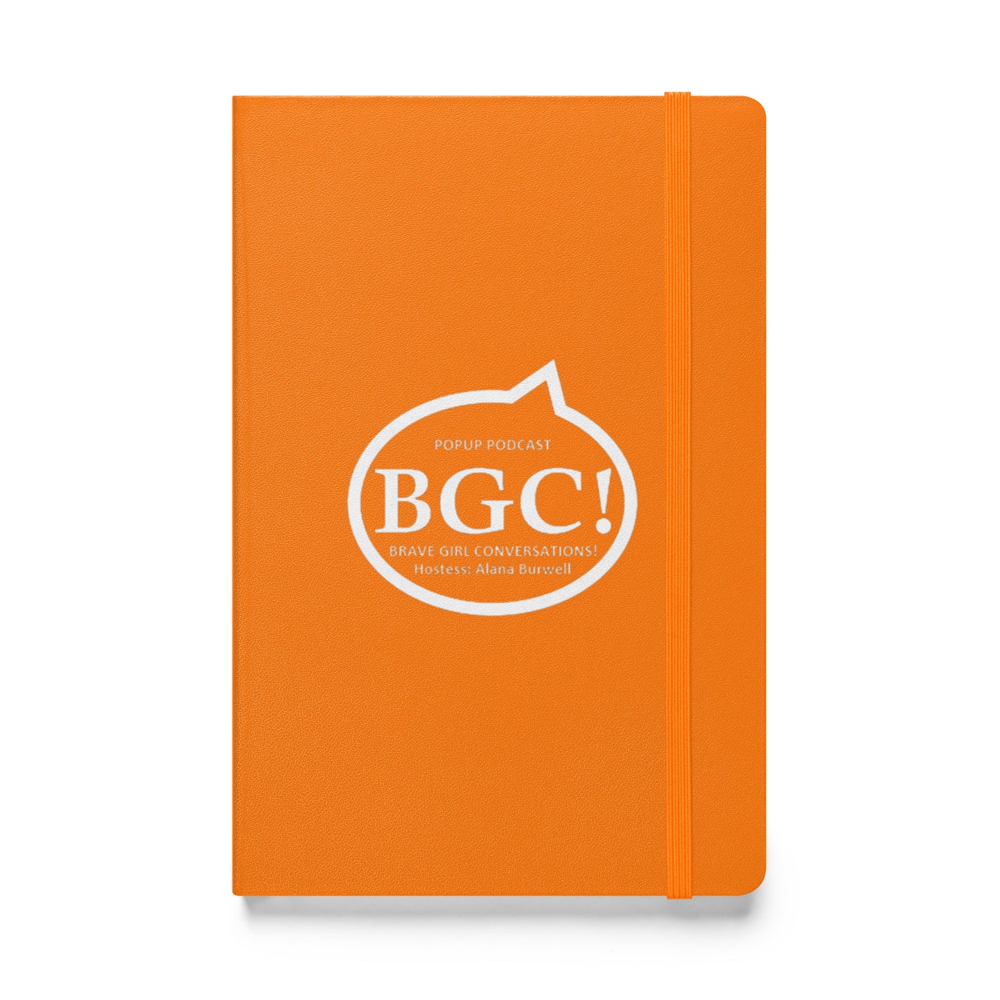 Hardcover bound notebook