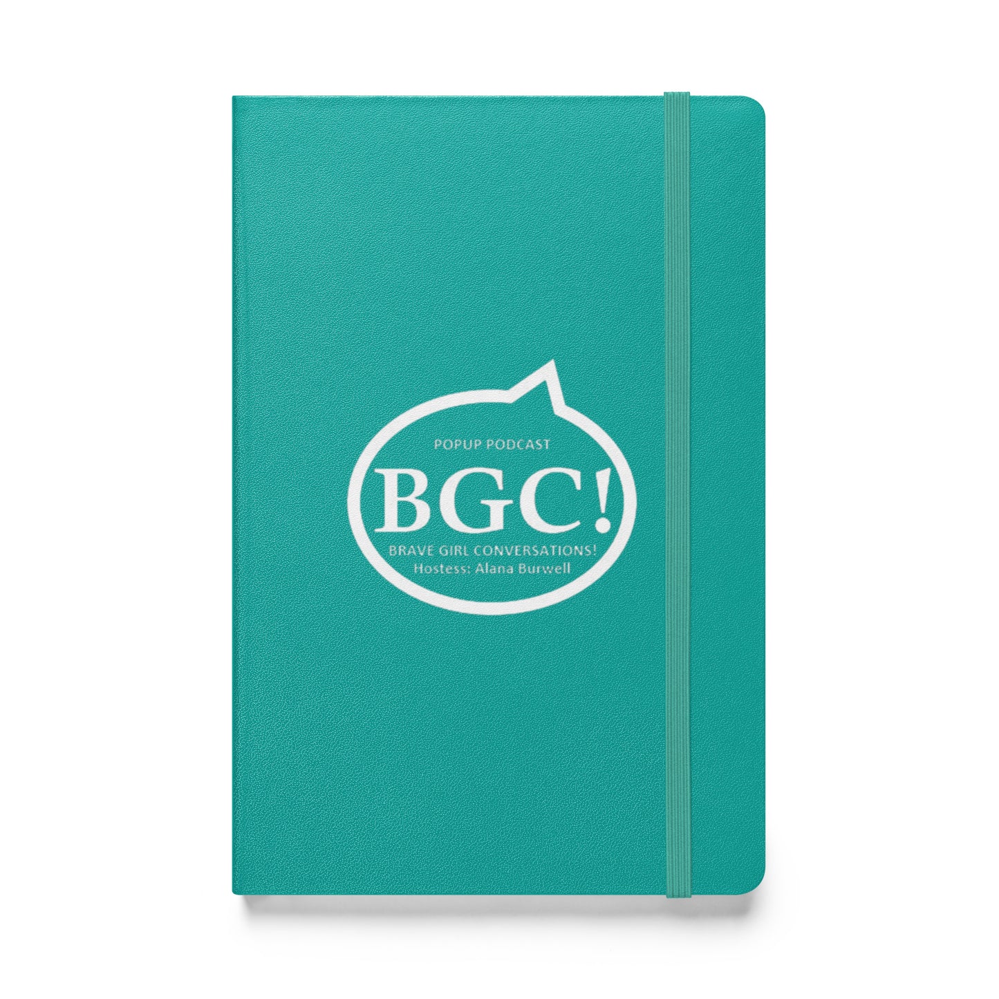 Hardcover bound notebook