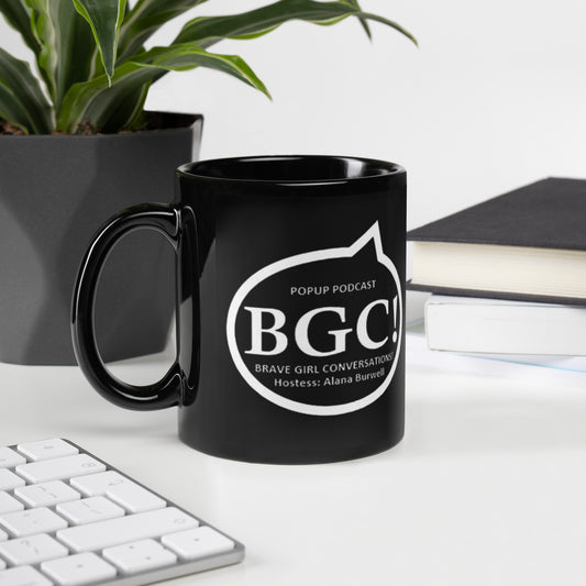 Black Glossy Mug